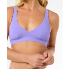 Rip Curl Women's CUSTOM RIB HALTER PURPLE