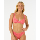 Rip Curl Women's SHELL COVE D-DD BALCONETTE RED