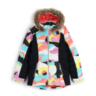 Spyder Girls ZADIE SYNTHETIC Down Jacket 119 LANDSCAPE MULTI
