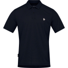 Norröna Men's femund equaliserUll Polo Shirt Caviar Black