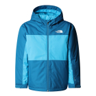 TNF Boys FREEDOM INSULATED JACKET Dusk Blue/Meridian Blue