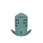 Flaxta Deep Sp. Hardshell Top Aqua Green