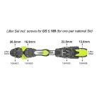 Fischer Lifter Set for GS < 188 incl. screws